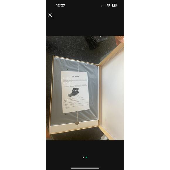 Ozii Ipad 12.9 Inch wireless Keyboard Case KB203 Gray* - Picture 3 of 3